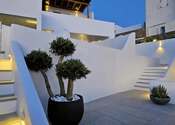 Hotell Avra Luxury Mykonos Tourlos